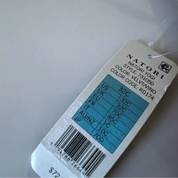 NWOT Natori Yogi 32C Yoga Sports Bra NWT - Picture 3 of 3